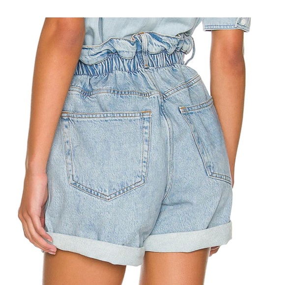 Cotton On paper bag Elastic Waist Short. - Picture 3 of 8